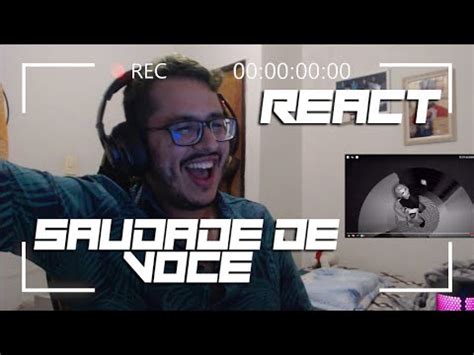 Reagindo A Duda Beat Saudade De Voc React Video Youtube