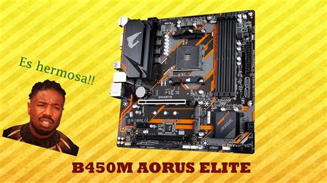 Venta B450m Gigabyte Aorus Elite En Stock