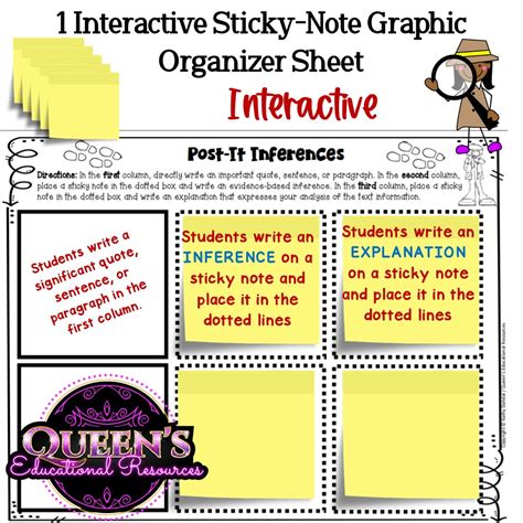 Inference Graphic Organizer 5th Grade