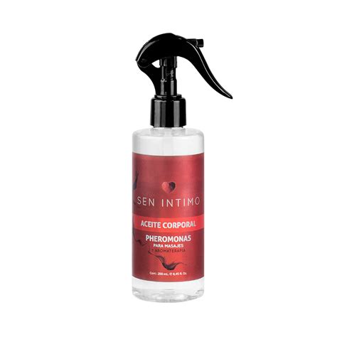 Aceite Para Masajes Y Aromaterapia Con Feromonas 250ml Sen Intimo Pasarela Sex Shop