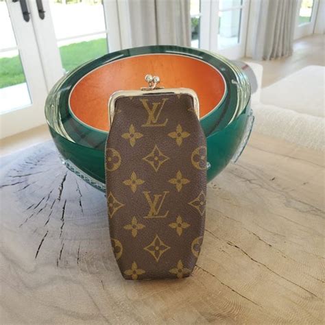 Louis Vuitton Accessories Louis Vuitton Vintage Kisslock Eyeglass Case Poshmark