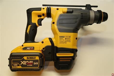 Test Du Marteau Perforateur Burineur SDS Plus DCH333 DEWALT 54 V XR