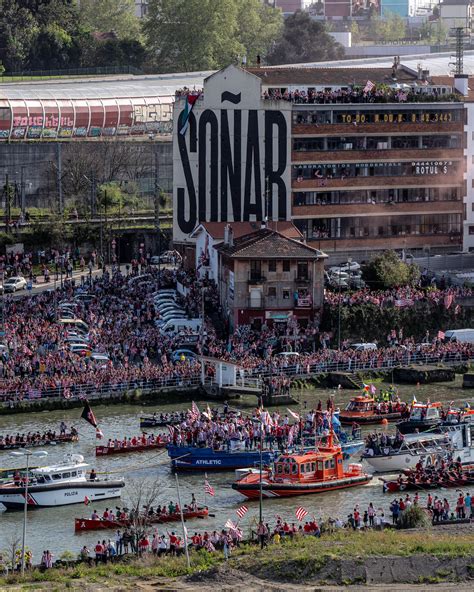 As Se Vivi La Gabarra En Bilbao