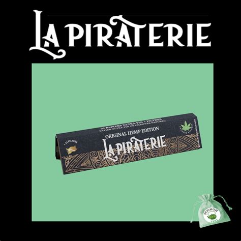 Carnet Slim avec Cartons Édition au Chanvre de PIRATERIE PAPER