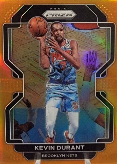 Kevin Durant 2021 Prizm Orange 120 Price Guide Sports Card Investor