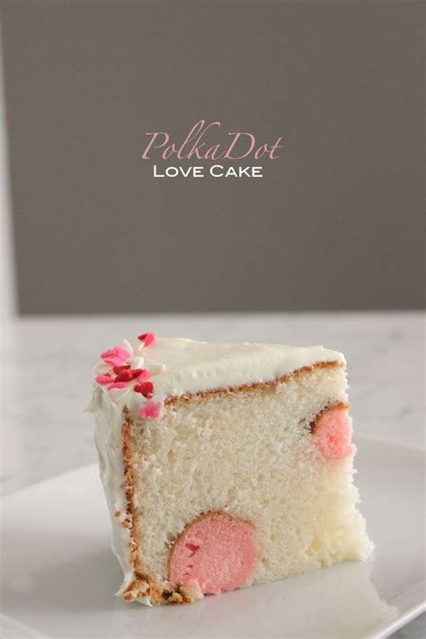 Polka Dot Cake | Cake, Love cake, Polka dot cakes