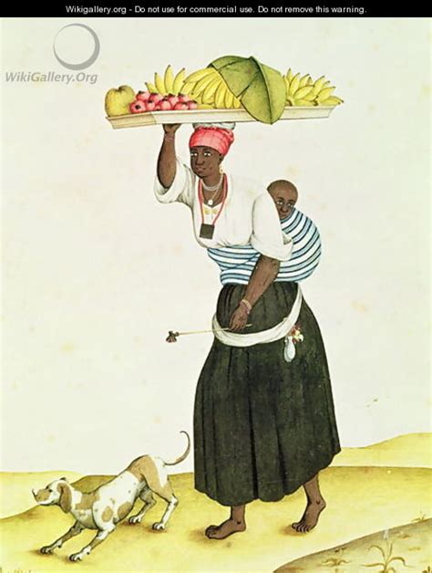 A Woman Carrying A Tray Of Fruit On Her Head Carlos Juliao