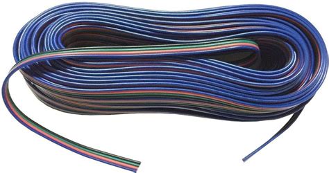 Litaelek M Ft Awg Rgb Led Strip Extension Cable Pin Led Tape