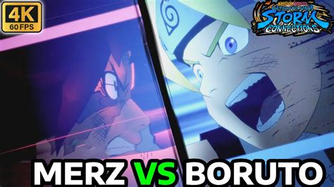 Boruto Naruto And Sasuke VS Merz 4K 60fps NARUTO X BORUTO Ultimate