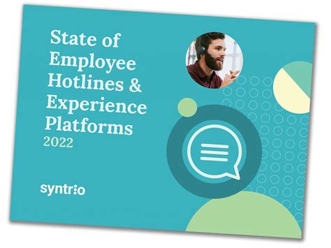 State Of Employee Whistleblower Hotlines Research Syntrio