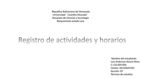 Mapa Conceptual Registro De Actividades Pptx Descarga Gratuita