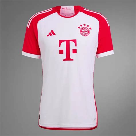 Adidas Fc Bayern M Nchen Authentic Heimtrikot Kurzarm Ab