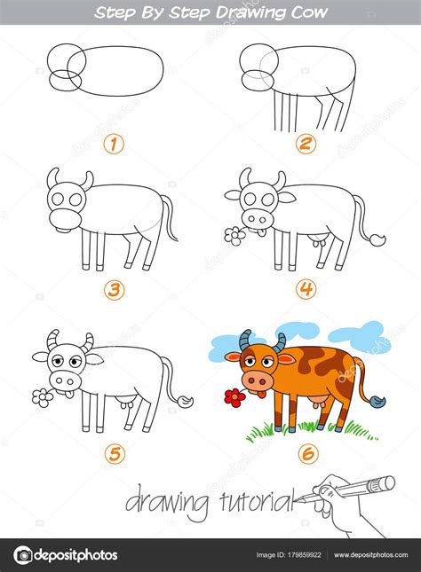 Como Desenhar Vaca Fácil - Como Desenhar Uma Vaca Passo A Passo