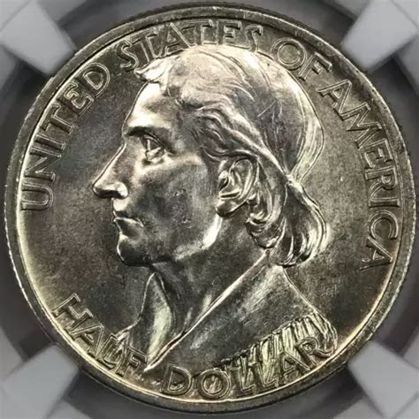 Daniel Boone Bicentennial Commemorative Half Dollar Ngc Ms