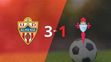 Almería Paseó A Celta Y Selló Su Triunfo 3 A 1 Infobae