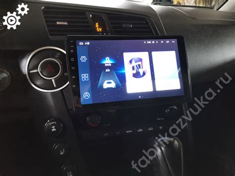 Установка Андроид магнитолы в SsangYong Kyron | Фабрика Звука