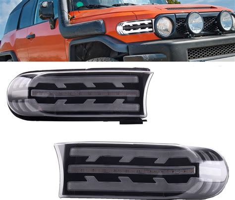 Amazon Motorfansclub Led Daytime Running Lights Fit For Fj Cruiser