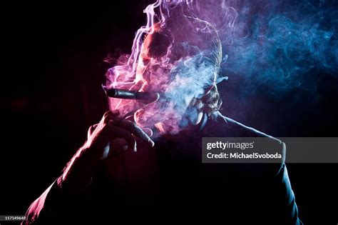 Cigar Smoker High Res Stock Photo Getty Images