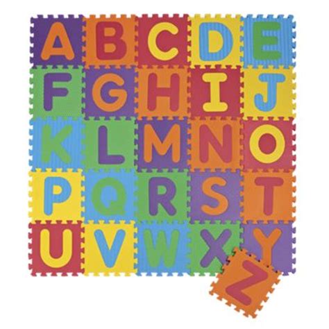 Interlocking Foam Alphabet Puzzle Floor Mat from One Step Ahead | 30161