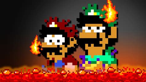 Mario And Luigi Burn In Lava Youtube