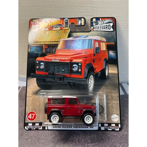 全新未拆 日版 風火輪 Hot Wheels 林蔭大道 Land Rover defender 路虎 蝦皮購物