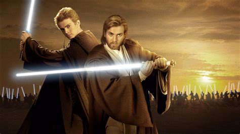 Star Wars Episode 2 Attack Of The Clones Obi Wan Kenobi And Anakin