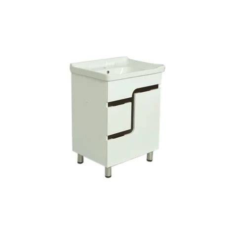 Polished Finish Rectangular Hdhmr Body Bathroom Vanity Cabinet At 14500