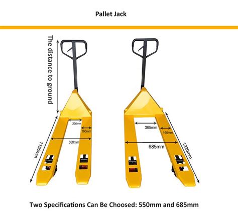 Manual High Lift Hand Pallet Hydraulic Jack Truck