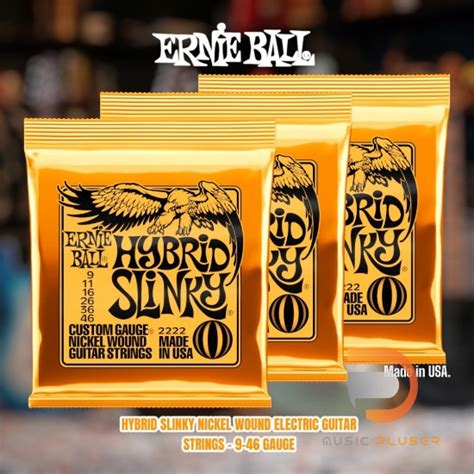 Ernie Ball Hybrid Slinky Nickel Wound Electric Guitar Strings