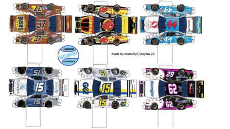 48 Papercraft nascar ideas in 2021 | nascar, paper crafts, paper models