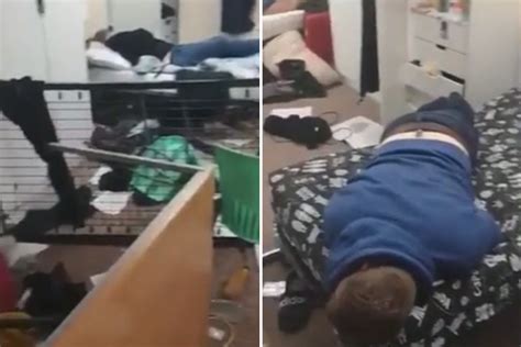 Royal Navy Sailors Filmed Passed Out After Trashing Training Base And