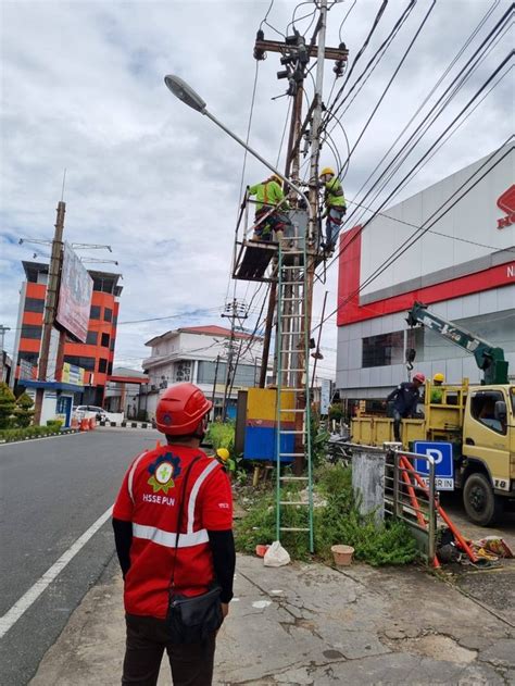 Jelang Idul Adha Pln Pontianak Gencar Lakukan Pemeliharaan Jaringan