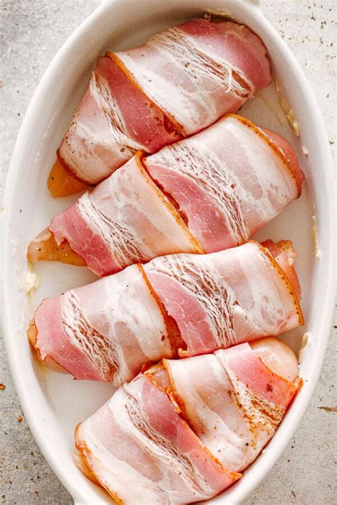 Maple Glazed Bacon Wrapped Chicken Breasts Diethood