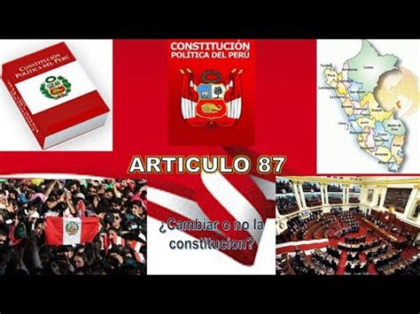 Cambiodeconstituci N Art Culo De La Constituci N Pol Tica Del Per