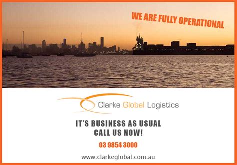 Clarke Global Logistics Is Fully Operational Clarke Global Logistics