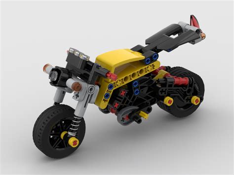 LEGO MOC Street Bike by Tice | Rebrickable - Build with LEGO