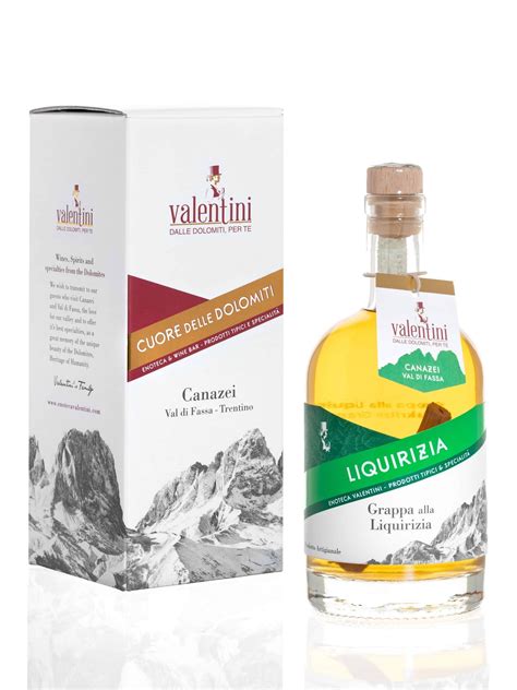 Grappa Alla Liquirizia Enoteca Valentini Shop Online