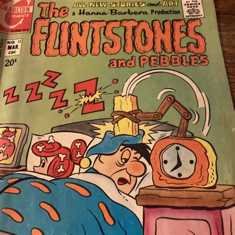 The Flintstones And Pebbles Gold Key Comic Book Vol 3 No12 Hanna