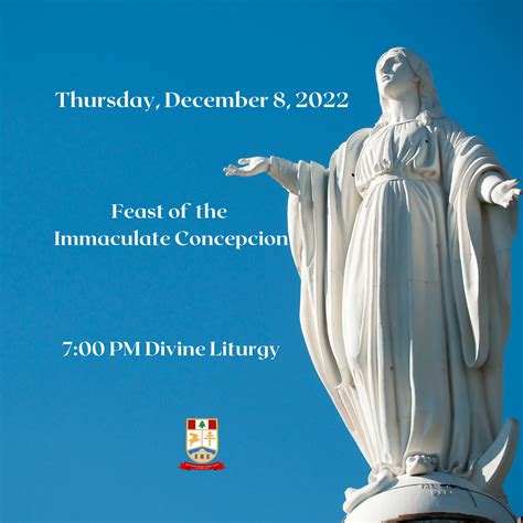 Feast of the Immaculate Conception