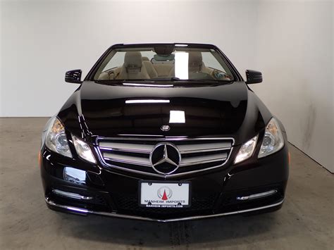 Pre Owned 2012 Mercedes Benz E Class E 350 Convertible In Manheim 170162 Manheim Imports