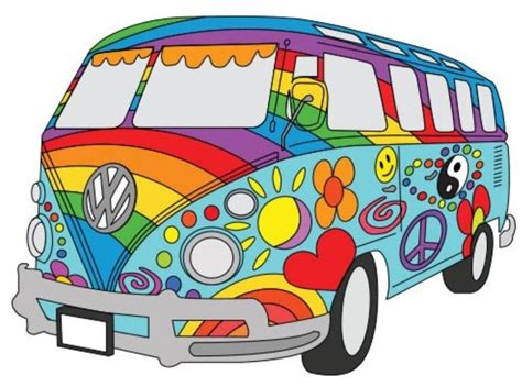 385 best HIPPIE VW BUS images on Pinterest | Antique cars, Cars and Drawings