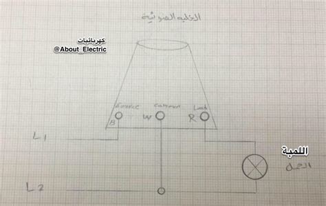 كهربائيات منصور الشبيبي 💡 On Twitter طريقة توصيلها ياشباب مثل اللي