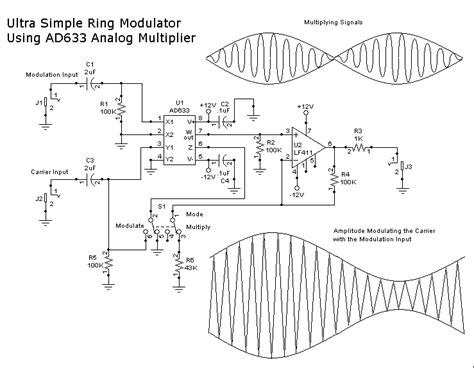 Ring Modulator Circuit Diagrams