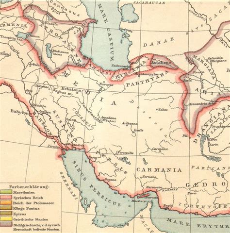 Kingdoms of the Diadochi 247 BC | Map, Antique map, Sketches