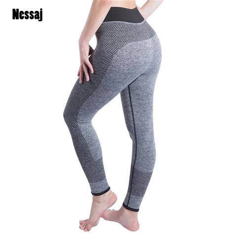 Buy Nessaj High Waist Sexy Hip Push Up Pants Legging