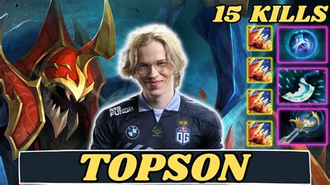 Topson NYX ASSASSIN Midlane 7 33 New Map 15 KILLS TOPSON