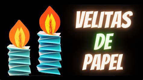 Como hacer velas de papel fáciles Velas origami para decorar YouTube