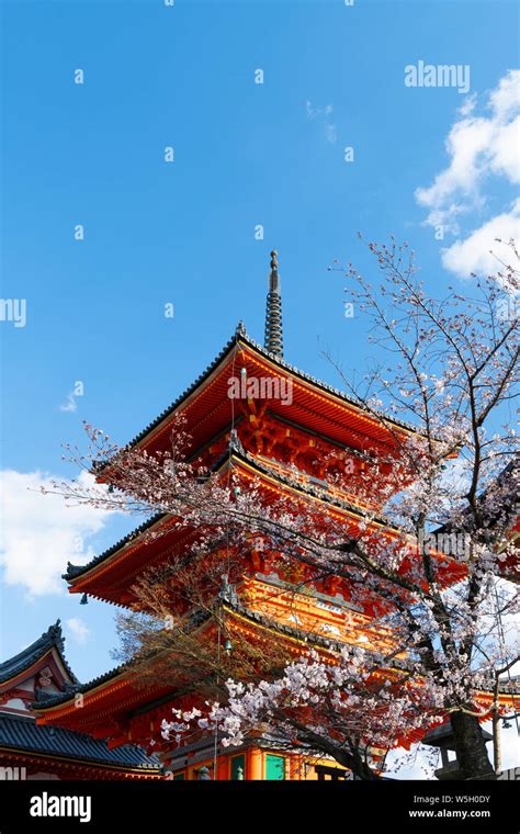 Kiyomizu Dera Temple Unesco World Heritage Site Kyoto Japan Asia