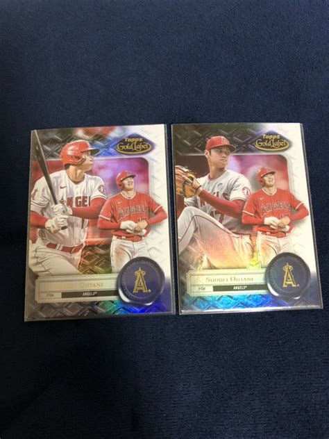 Yahoo オークション 2022 TOPPS MLB GOLD LABEL 大谷翔平 ベースカー