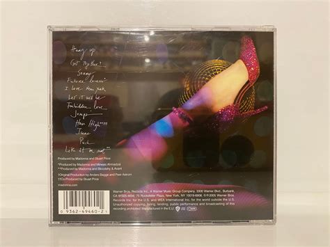 Cd Madonna Collection Album Confessions On A Dance Floor Genre Etsy